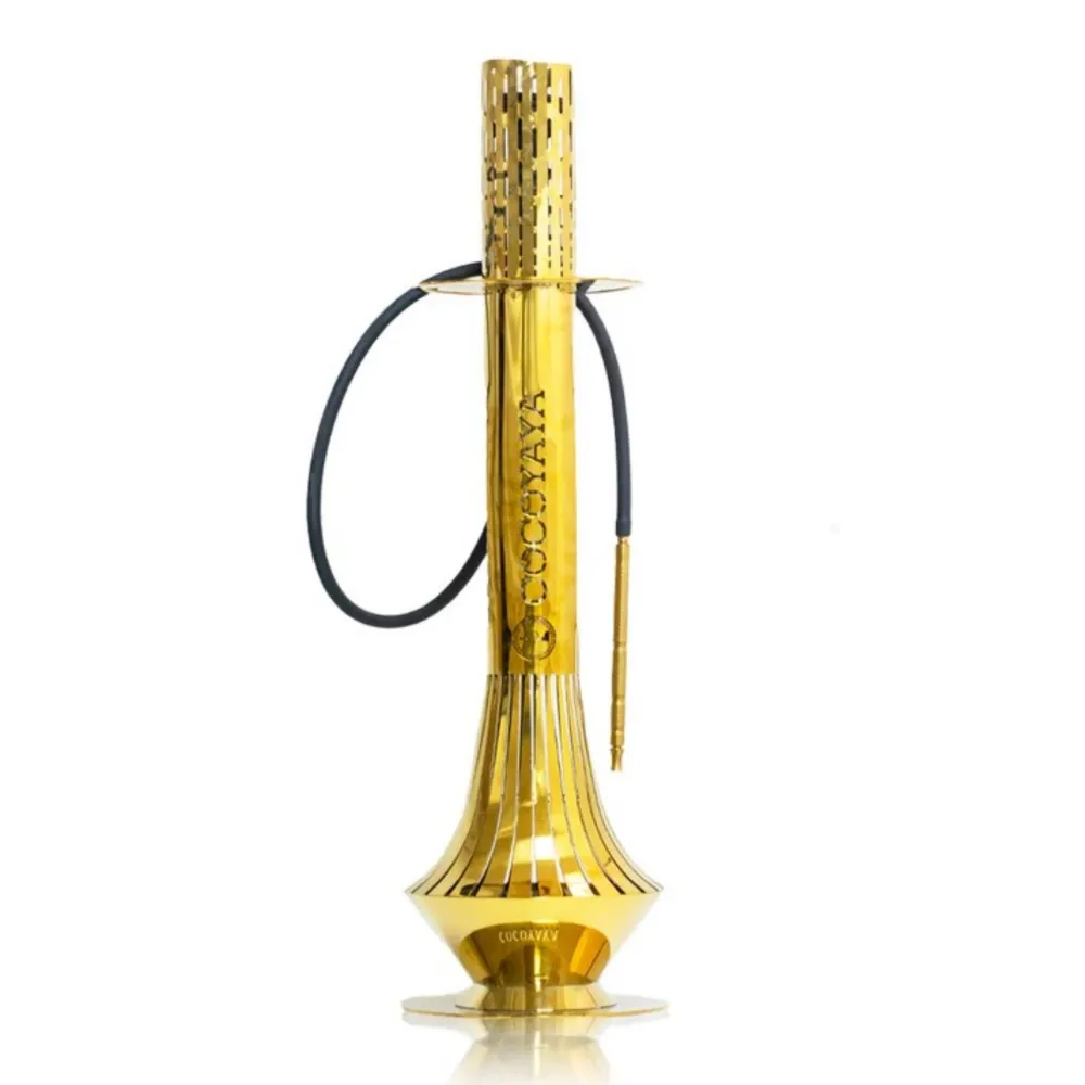 COCOYAYA-Ashoka-Hookah-3.webp COCOYAYA Ashoka Series Hookah – 42 Inches | Premium Golden Edition - Image 1