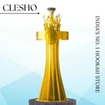 COCOYAYA Gemini Hookah – 34 Inch Premium Golden Edition - Image 2