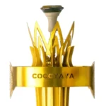 COCOYAYA Gemini Hookah – 34 Inch Premium Golden Edition - Image 3