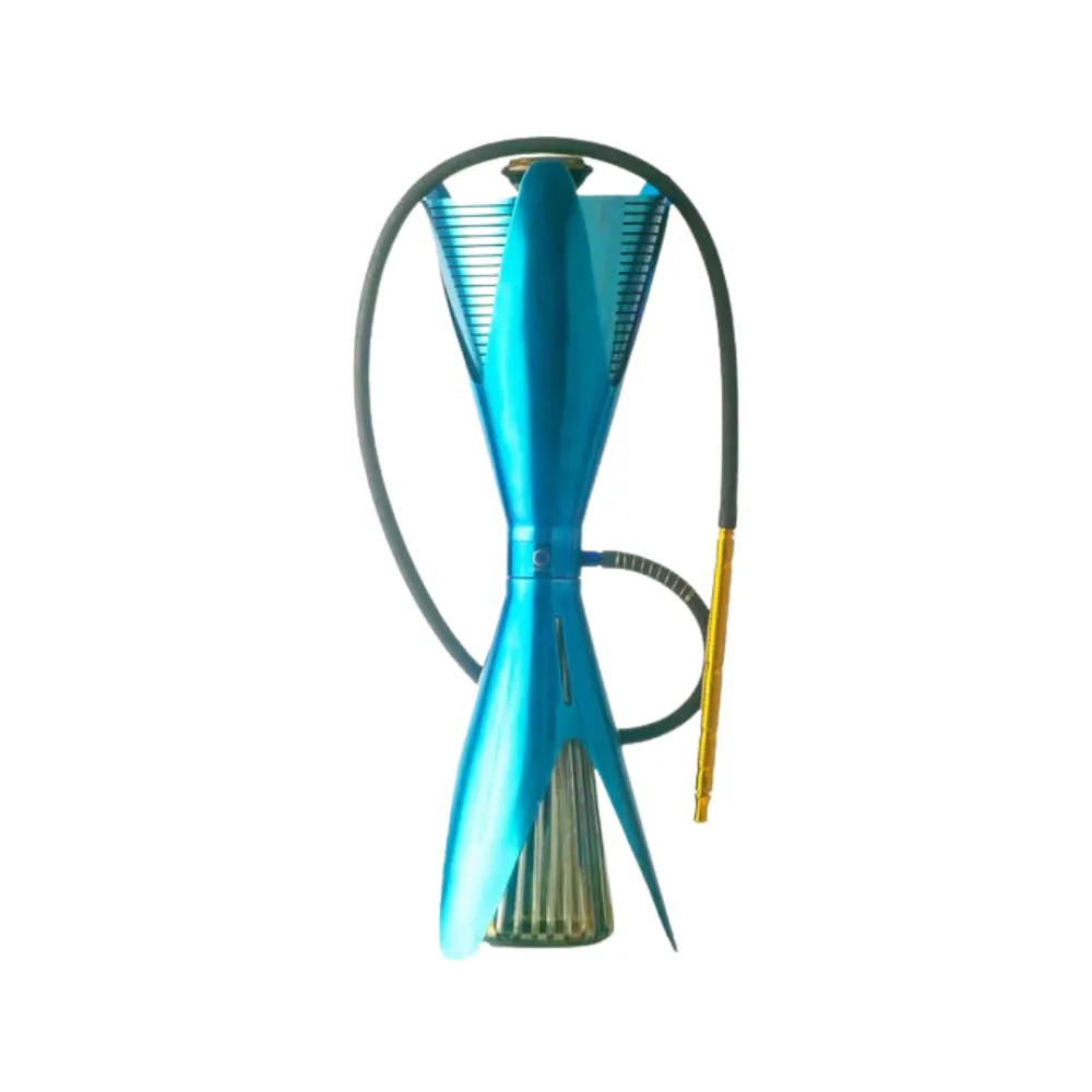 COCOYAYA-Grande-Enigma-Hookah-Blue.webp COCOYAYA Grande Enigma Hookah - Blue - Image 1