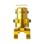 COCOYAYA Small Marshmello Hookah - Golden - Image 3
