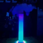 QASH TOWERGLO Remote-Controlled LED Hookah with Rechargeable Light Base (Premium Edition)