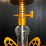 Golden Fly Hookah with LED Light - 24 Inch Premium Edition - Image 3