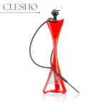 Ferry Hookah with LED Light - Red | Premium 34 Inch Hookah with Remote-Control LED System