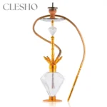 R2 Diamond 4 Pipe Hookah - Golden | Dejavuu Premium Designer Hookah