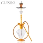 R2 Diamond 4 Pipe Hookah - Golden | Dejavuu Premium Designer Hookah - Image 3
