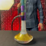 Omnis Royal Hookah – Rainbow Edition with Golden Designer Bowl - Image 3