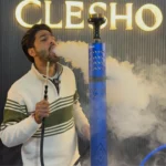 Tron Tower Hookah | Blue Colour | With Led | 36 inch - Image 3