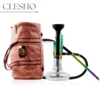 COCOYAYA Mini Ferro Hookah with Carry Bag - Rainbow Edition