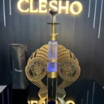 VG France Versache Hookah with 3 Bags (LED Remote) - Gold - Image 6