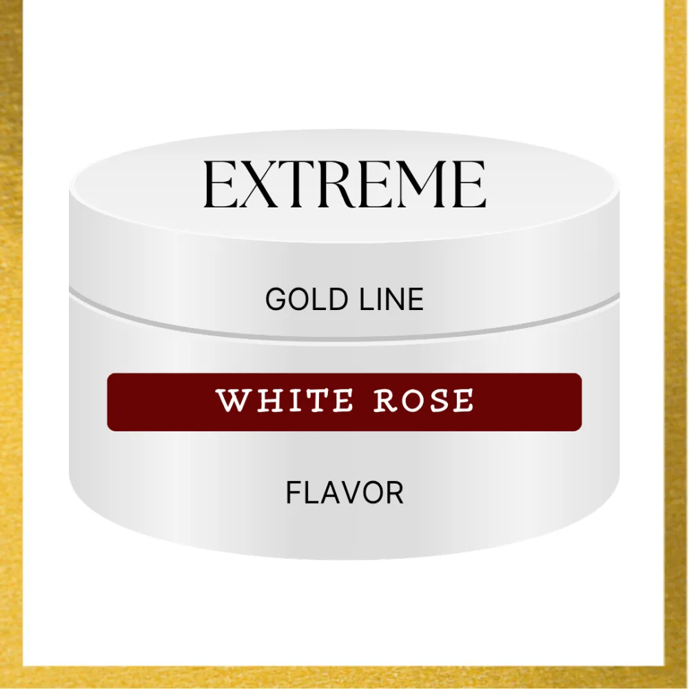 156.webp White Rose- Extreme Gold Line Hookah Flavor - 100g Box - Image 1
