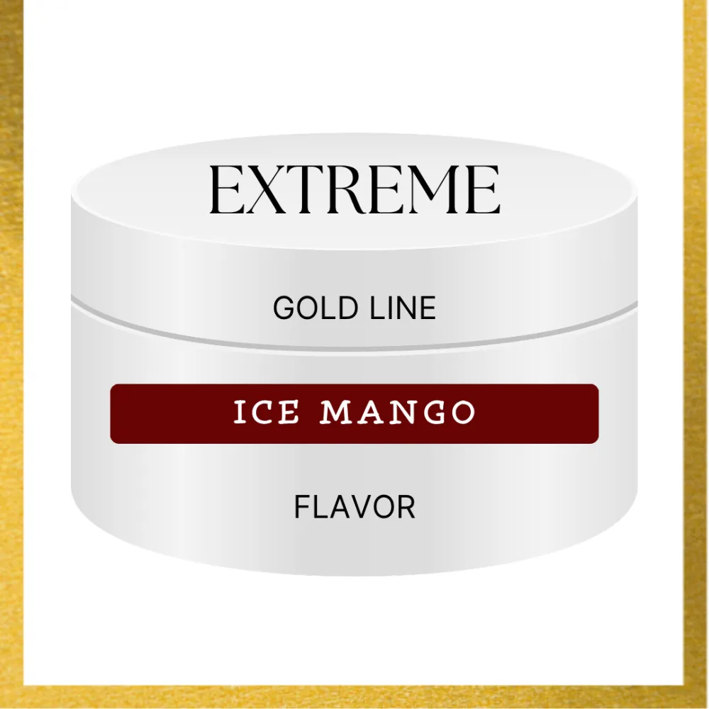 158.webp Ice Mango- Extreme Gold Line Hookah Flavor - 100g Box - Image 1