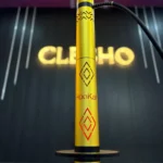 Tron Tower Hookah | Gold Colour | With Led | 36 inch - Image 3