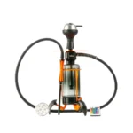 Crab X-Function Hookah with LED Light – Orange - Image 2