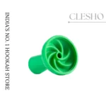 Blade Silicone Chillum for Hookah – Premium Blade Design Bowl (Green)
