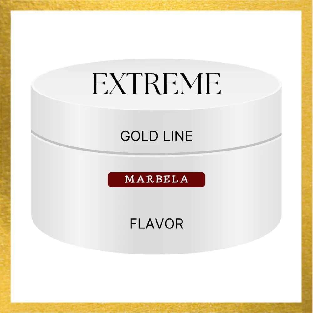 185.webp Extreme Gold Line Marbela Hookah Flavor - 100g Box - Image 1