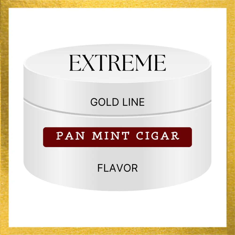 191.webp Pan Mint Cigar - Extreme Gold Line Hookah Flavor - 100g Box - Image 1