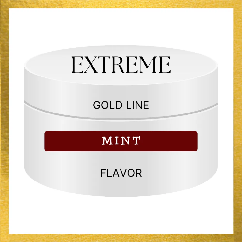 195.webp Mint - Extreme Gold Line Hookah Flavor - 100g Box - Image 1