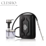 No Maid Hookah with Hard Case – Silver Edition
