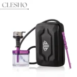 No Maid Hookah with Hard Case – Purple Edition