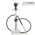 Amotion Valve Hookah – Brown Stem with Transparent Glass Base (24 Inches)