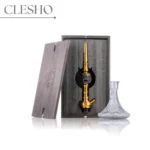 MKL Beast Lord Hookah with Wooden Case - Gold | 28 Inch Premium Stainless Steel Hookah