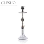 MKL Prisoner Ape Hookah with Wooden Case - Silver | 28 Inch Premium Stainless Steel Hookah - Image 3