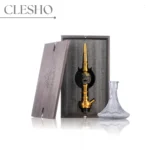 MKL Soldier Ape Hookah with Wooden Case - Gold | 28 Inch Premium Stainless Steel Hookah - Image 2