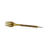 Royal Fang Hookah Fork – Rusty Gold - Image 4