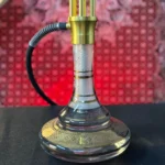 Machine Gun Hookah – Gold Edition | 6 Outlet X-Function | Statement Designer Hookah - Image 3