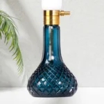 COCOYAYA Ghazi Hookah - Golden Stem - Blue Base + Free Carry Bag - Image 4
