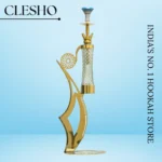 COCOYAYA Denver Fly Hookah - Golden Wings - Transparent Bottle - Image 2