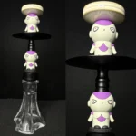 Teddy Luxe Hookah with Free Teddy Filter | 20 Inch Designer Edition | Transparent Base
