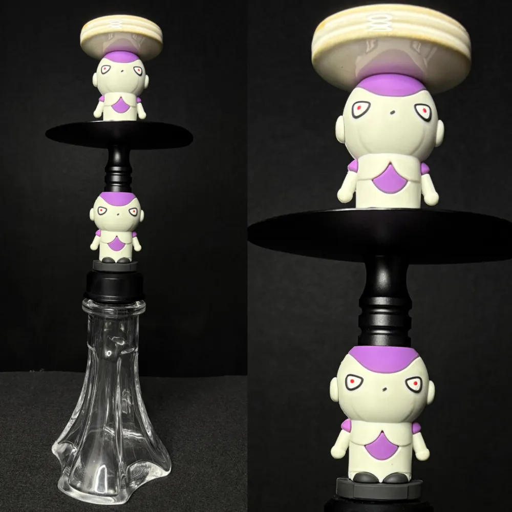 58.webp Teddy Luxe Hookah with Free Teddy Filter | 20 Inch Designer Edition | Transparent Base - Image 1