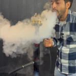 Gem LED Smart Hookah – Black | Mobile Controlled | 24 Inches - Image 2
