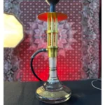 Machine Gun Hookah – Gold Edition | 6 Outlet X-Function | Statement Designer Hookah