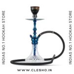 COCOYAYA Simba Hookah - Transparent Base with Blue Stem