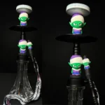 Teddy Luxe Hookah with Free Teddy Filter | 20 Inch Designer Edition | Transparent Base