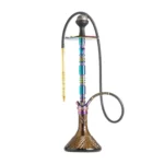 Sultan Hookah - Rainbow Stem with Grey Base & Dual Carry Bags - Image 2