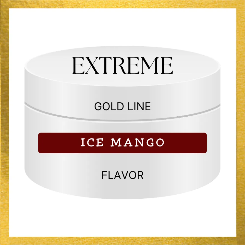 8.webp Ice Mango - Extreme Gold Line Hookah Flavor - 100g Box - Image 1