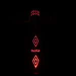 Tron Tower Hookah | Gold Colour | With Led | 36 inch - Image 2
