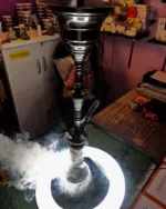 COCOYAYA Gamaliya Hookah – Bronze Stem | Transparent Base | Premium Lounge Edition - Image 3