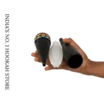 Bazooka Hookah Pipe Handle with Ice Chiller - Black - Image 2