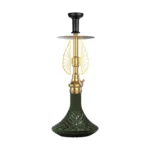COCOYAYA Draco Hookah – Gold Stem with Black Base