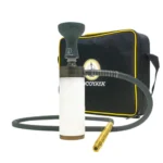 COCOYAYA Car-O-Bar Hookah – Bronze Stem, White Base | Premium Bottle Design Hookah with Free Bag