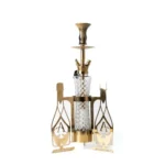 Qube Shisha Champagne Fly Hookah - Gold (24 inches) - Image 2