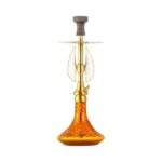 COCOYAYA Draco Hookah – Gold Stem with Amber Base - Image 2