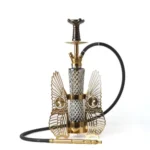 Cocoyaya Flamingo Fly Hookah - Gold (24 inches)