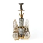 Cocoyaya Flamingo Fly Hookah - Gold (24 inches) - Image 2