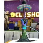 COCOYAYA Baku Cigar Hookah - Rainbow with Green Base